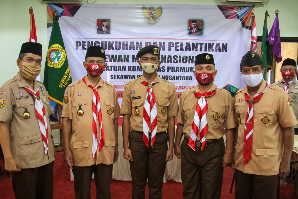 Sakoda SPN Jawa Barat Ikut Pelantikan Dewan Muda Nasional secara Virtual