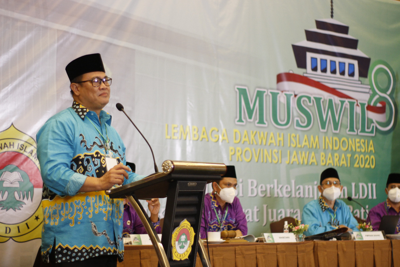 Dicky Harun Terpilih Sebagai Ketua DPW LDII Jawa barat Masa bakti 2020-2025