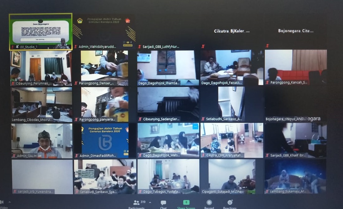 Hindari Kerumunan, LDII Cimahi Gelar Pengajian Akhir Tahun Secara Online