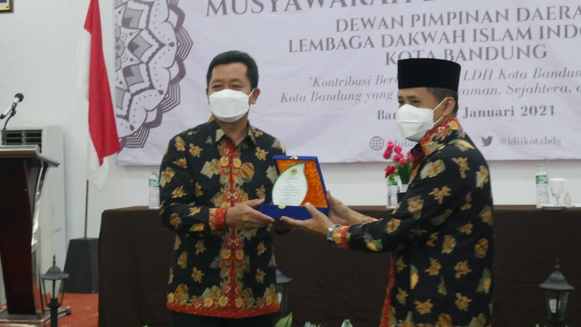 Ema Sumarna Apresiasi LDII Kota Bandung