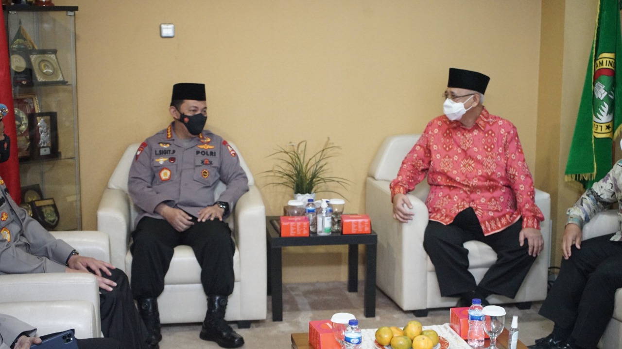 Silaturahim ke LDII, Kapolri Sinergikan Kamtibmas dan Penanggulangan Covid-19