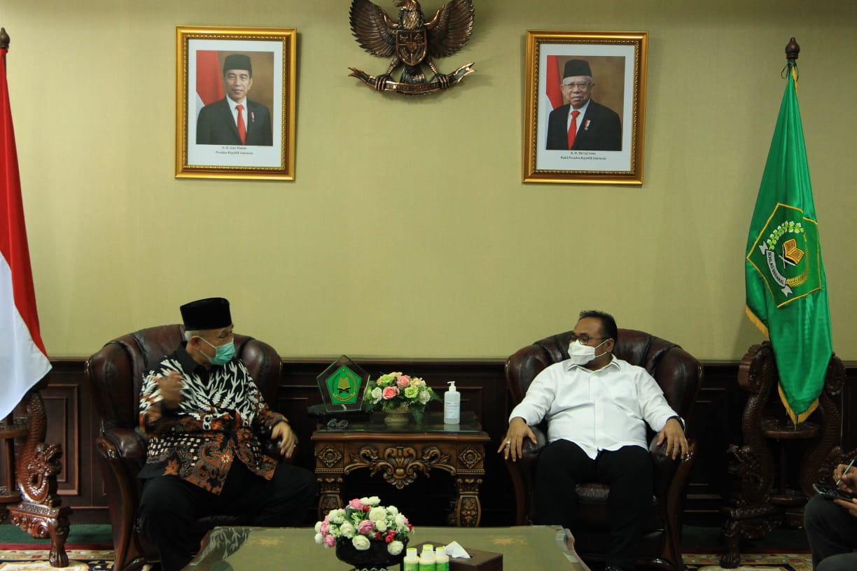Temui LDII, Menag Yaqut Cholil Tekankan Identitas Agama dan Bangsa Harus Saling Mendukung