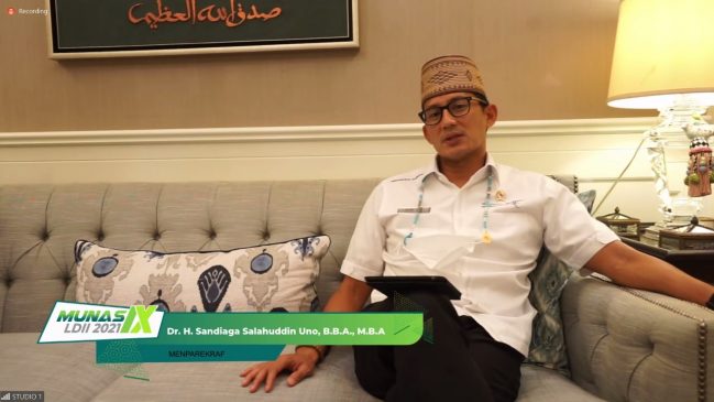 Menparekraf : Ekonomi Kreatif Solusi Pemulihan Ekonomi Nasional