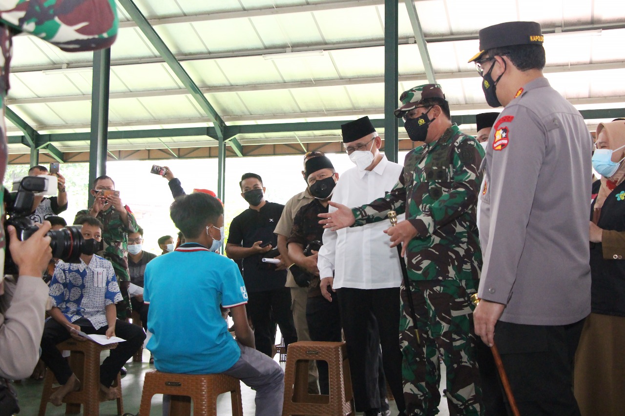 Kembali Dikunjungi Kapolri dan Panglima TNI, Ponpes Minhaajurrosyidin dan LDII Targetkan Puluhan Ribu Warga Tervaksin