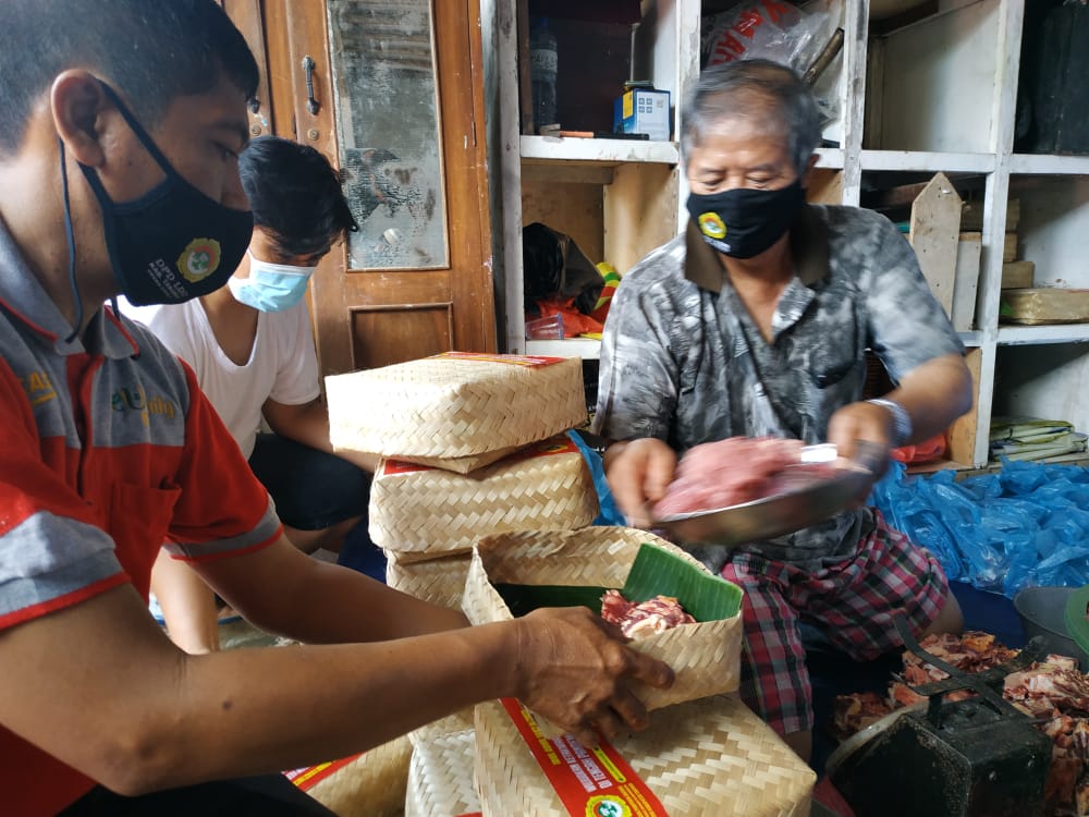LDII Jabar Bagikan 170 Ribu Kantong Daging Kurban