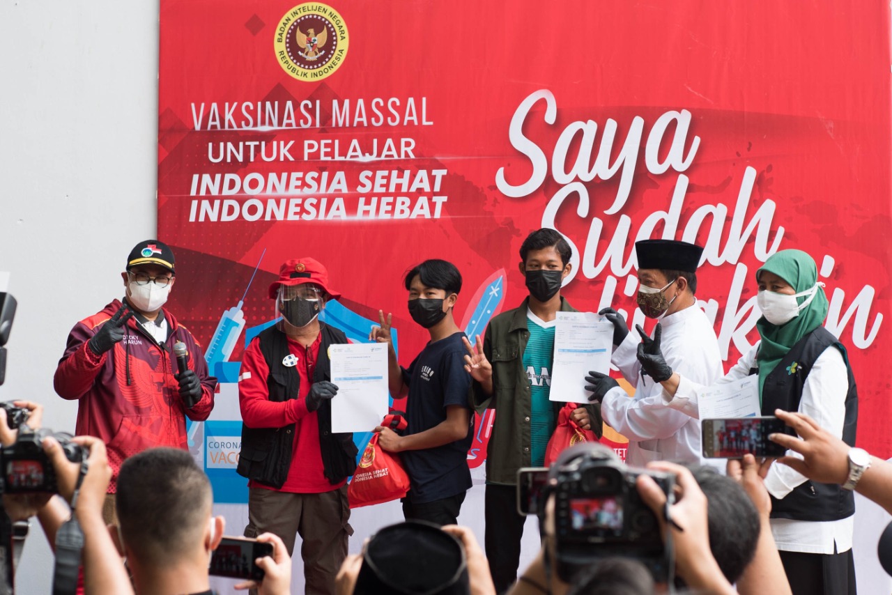 Dukung Program Vaksinasi, 200 Pesantren LDII Jadi Basis Herd Immunity