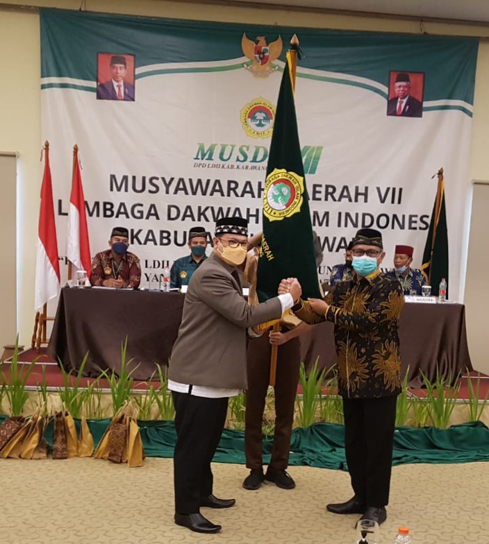 Asep Rachmat Terpilih Kembali Pimpin LDII Karawang