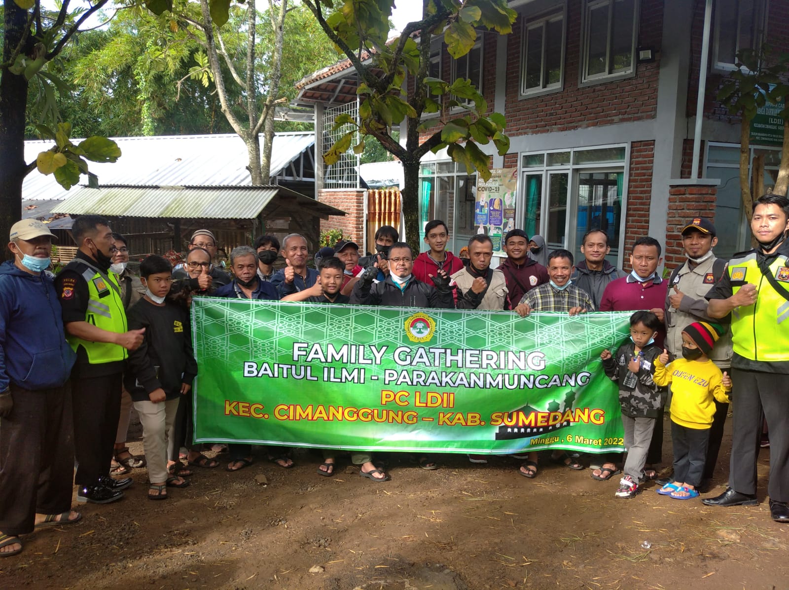 Jaga Kerukunan, LDII Cimanggung Gelar Family Gathering
