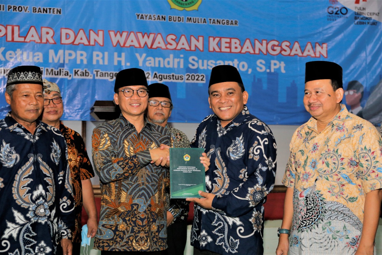 Soal Wawasan Kebangsaan, Wakil Ketua MPR: LDII Tidak Perlu Diceramahi Lagi