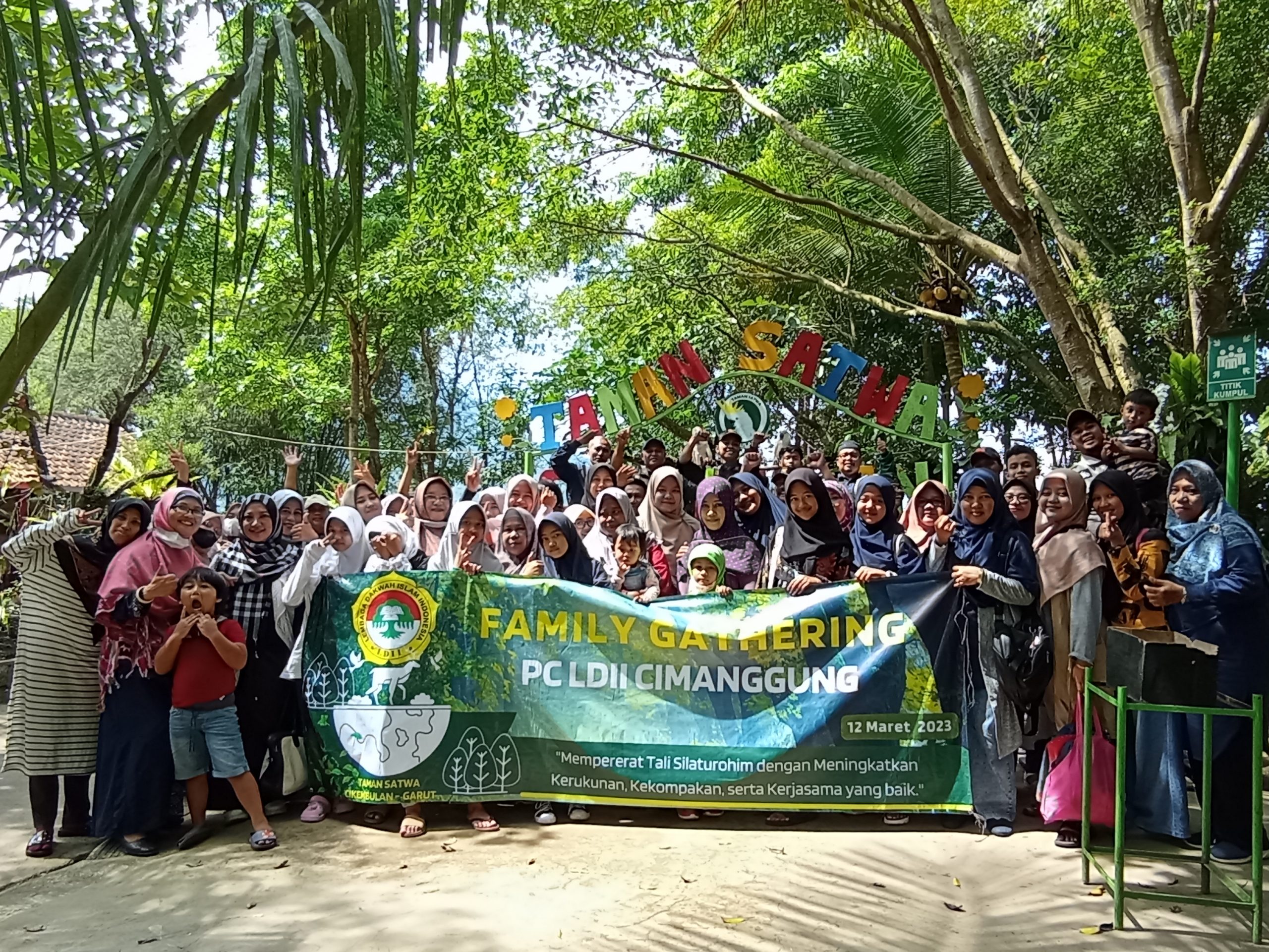 Tingkatkan Kerukunan Jelang Ramadhan, Puluhan Warga LDII Cimanggung Ikuti Family Gathering