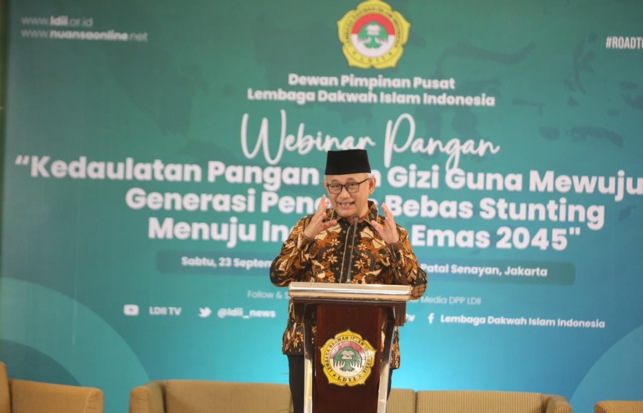 Ketum LDII Ingatkan Indonesia Emas 2045 Sukses Bila Ditopang Pangan yang Kuat