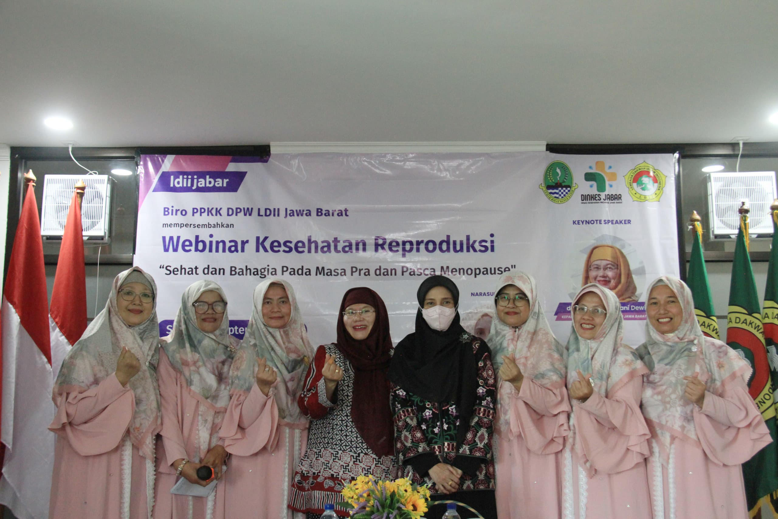 LDII Jawa Barat Gelar Webinar Kesehatan Reproduksi untuk Wanita