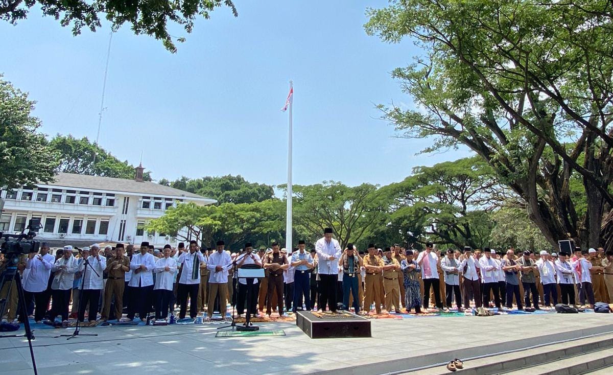 LDII dan Pemkot Bandung Gelar Shalat Istisqa