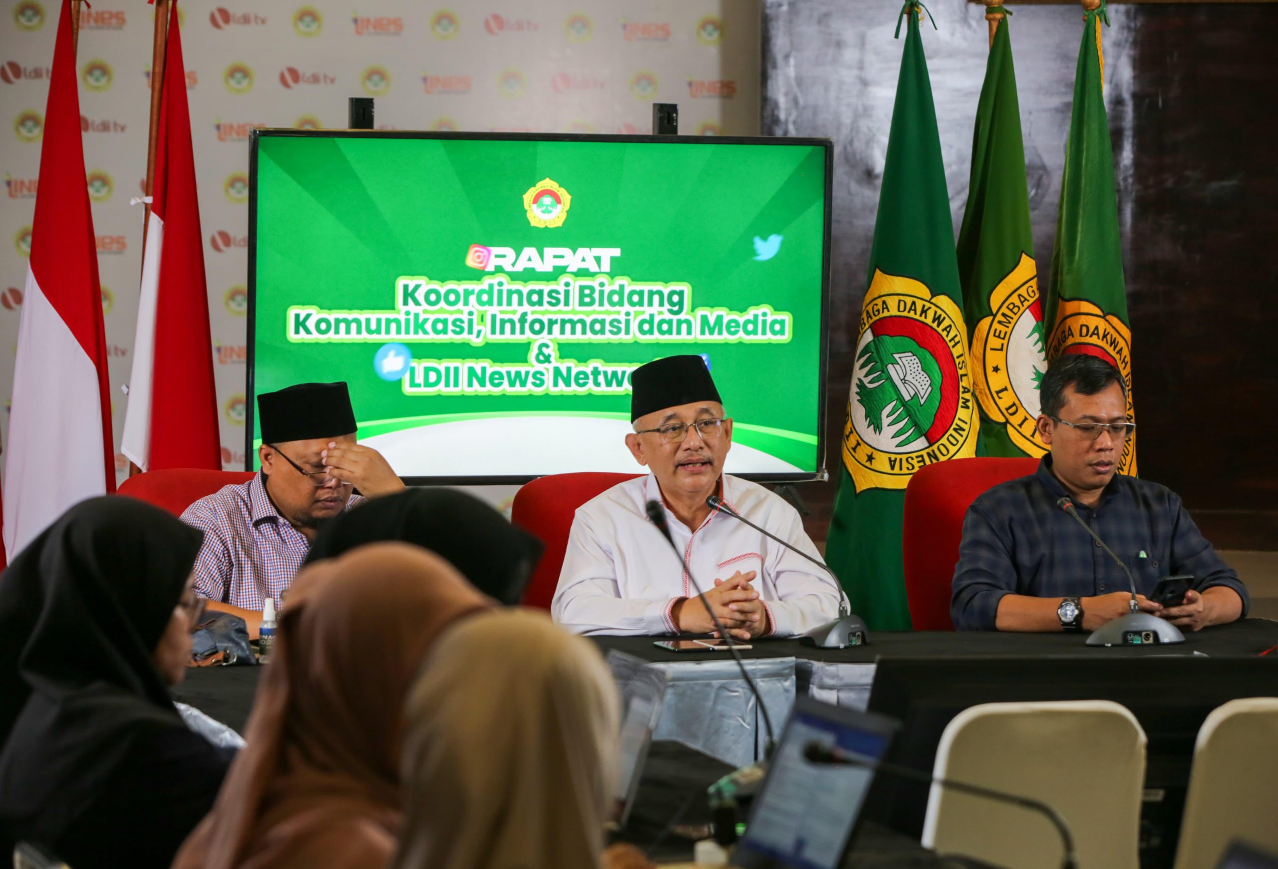 Rakor KIM LDII Tanggapi Disinformasi di Era Post Truth
