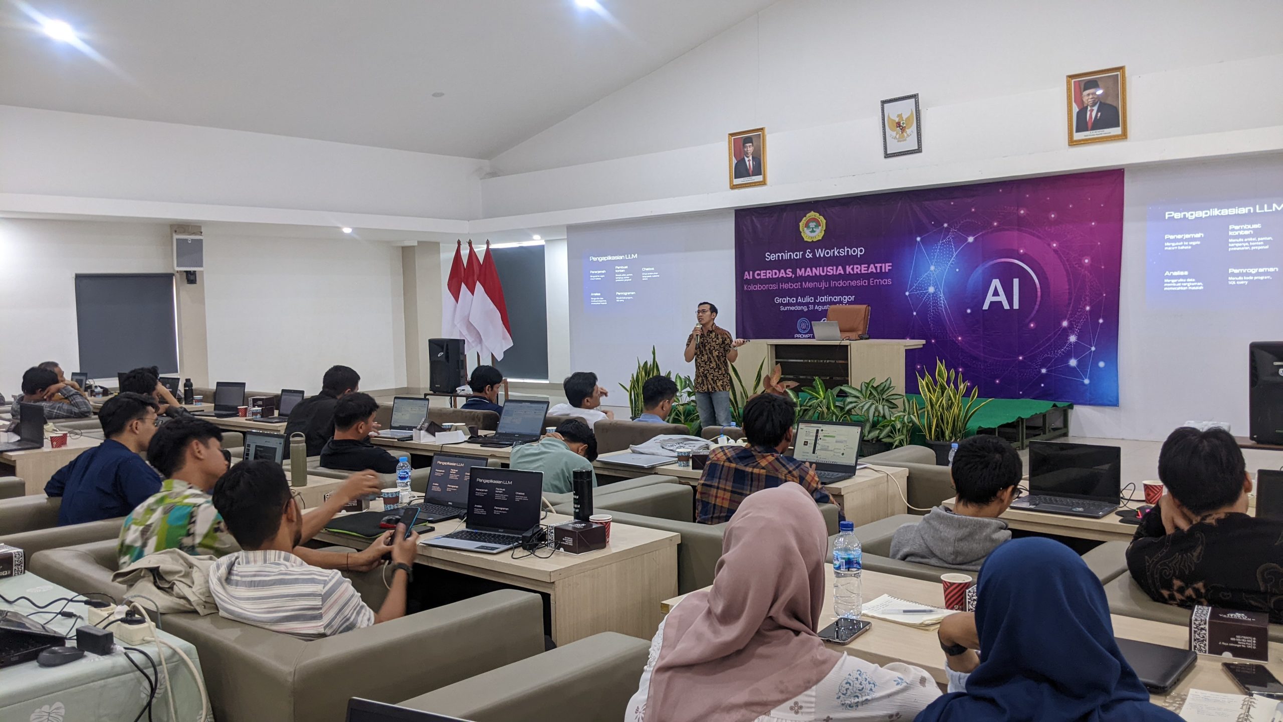 LDII Jawa Barat Gelar Seminar dan Workshop "AI Cerdas, Manusia Kreatif" untuk Sambut Indonesia Emas
