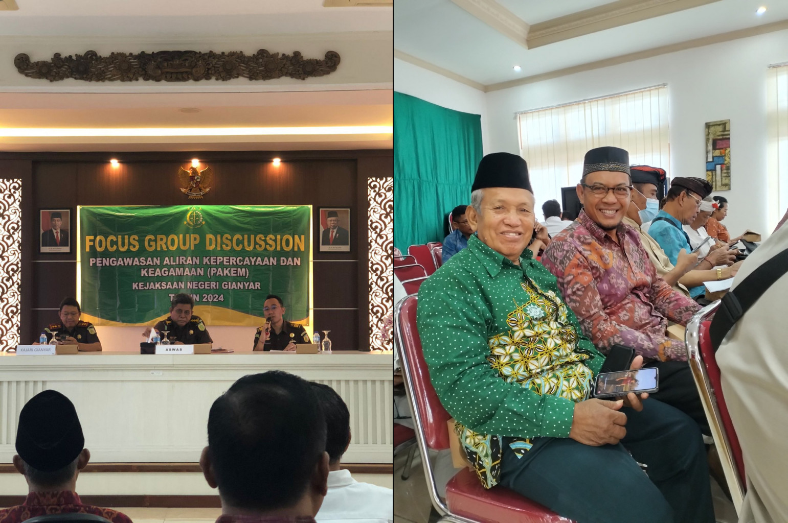 LDII Kabupaten Gianyar Hadiri Rapat Pengawasan Aliran Kepercayaan (PAKEM) di Kejaksaan Negeri Gianyar