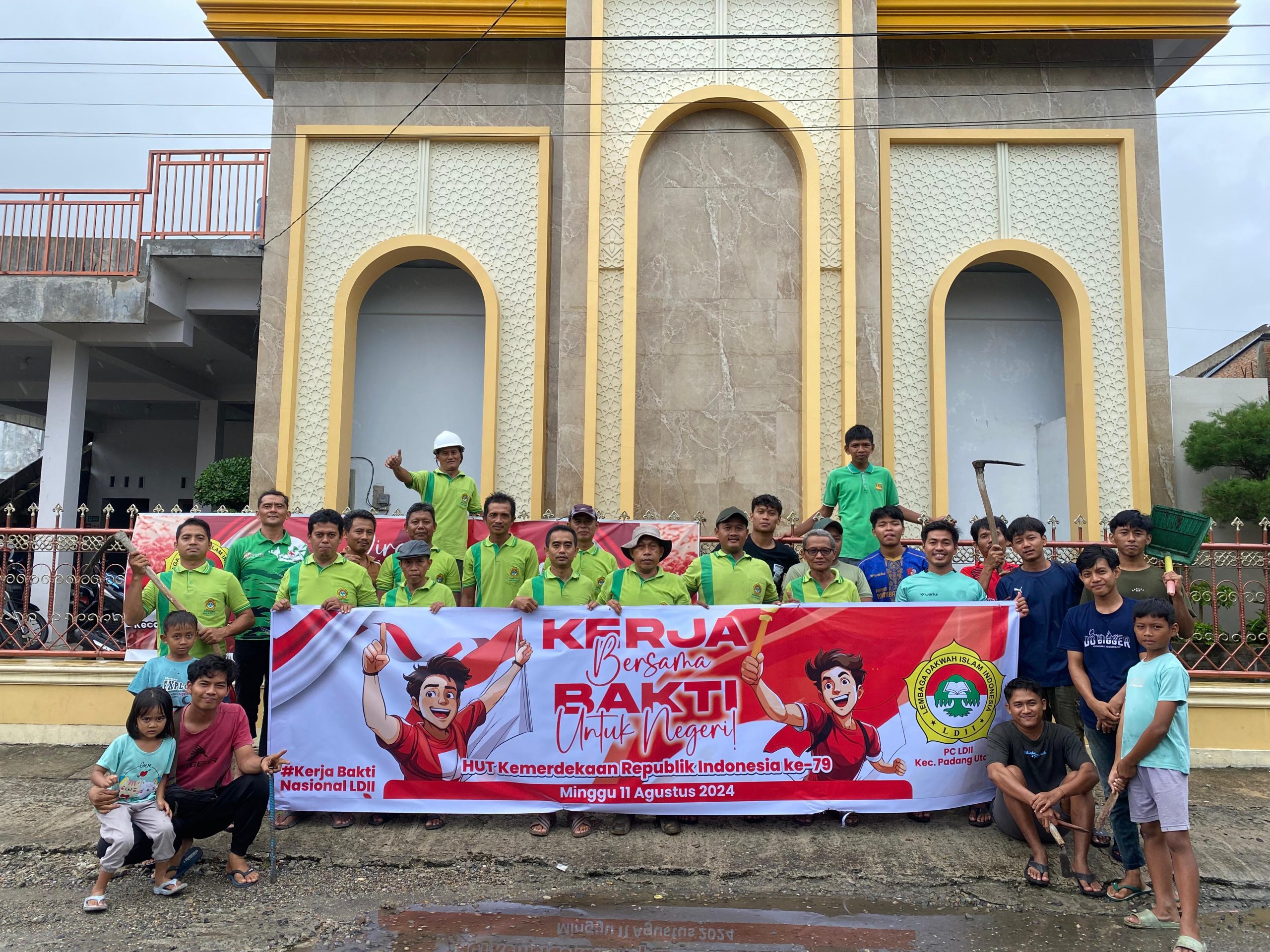 LDII Sumatera Barat Gelar Gerakan Kerja Bakti Nasional Serentak di Seluruh Indonesia