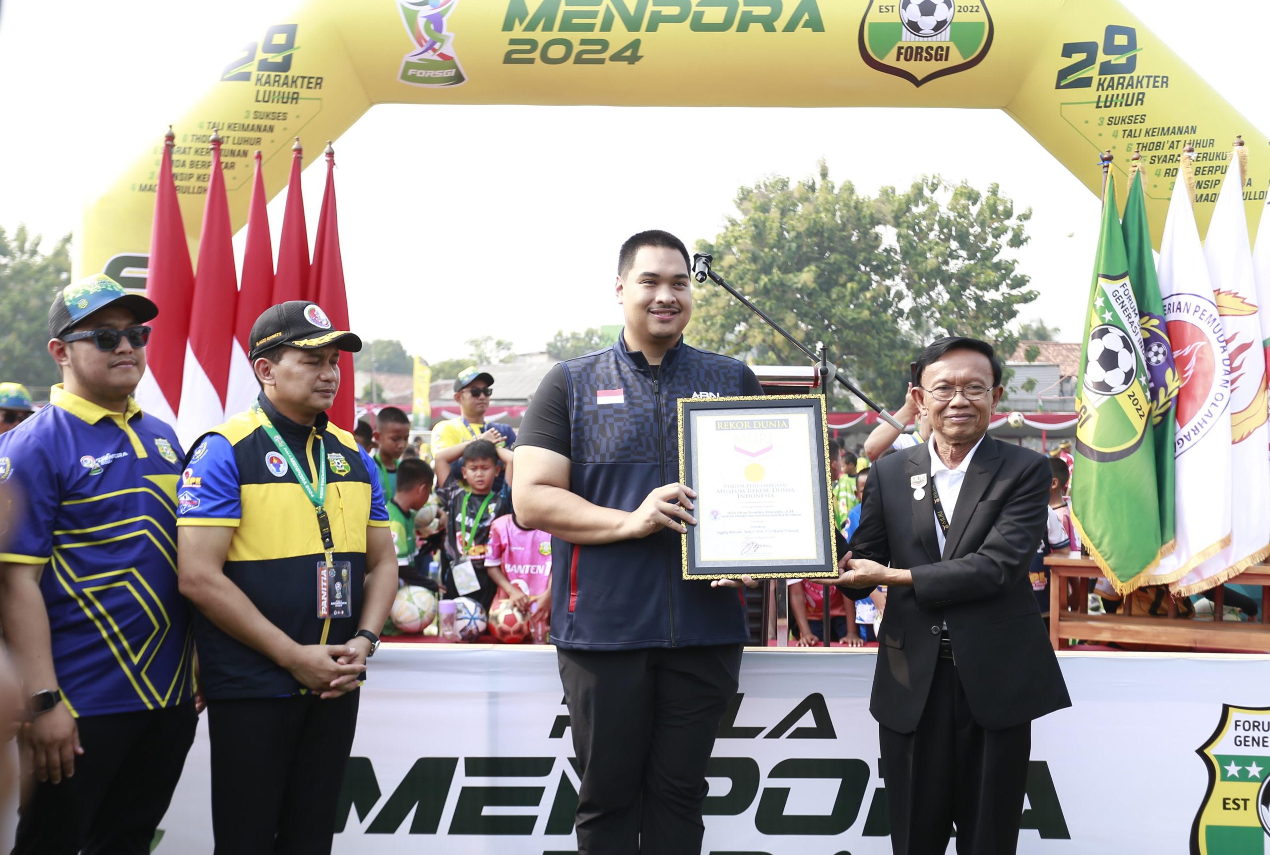 Piala Menpora II 2024, 1.200 Peserta Ikuti Festival Sepak Bola FORSGI di Jakarta