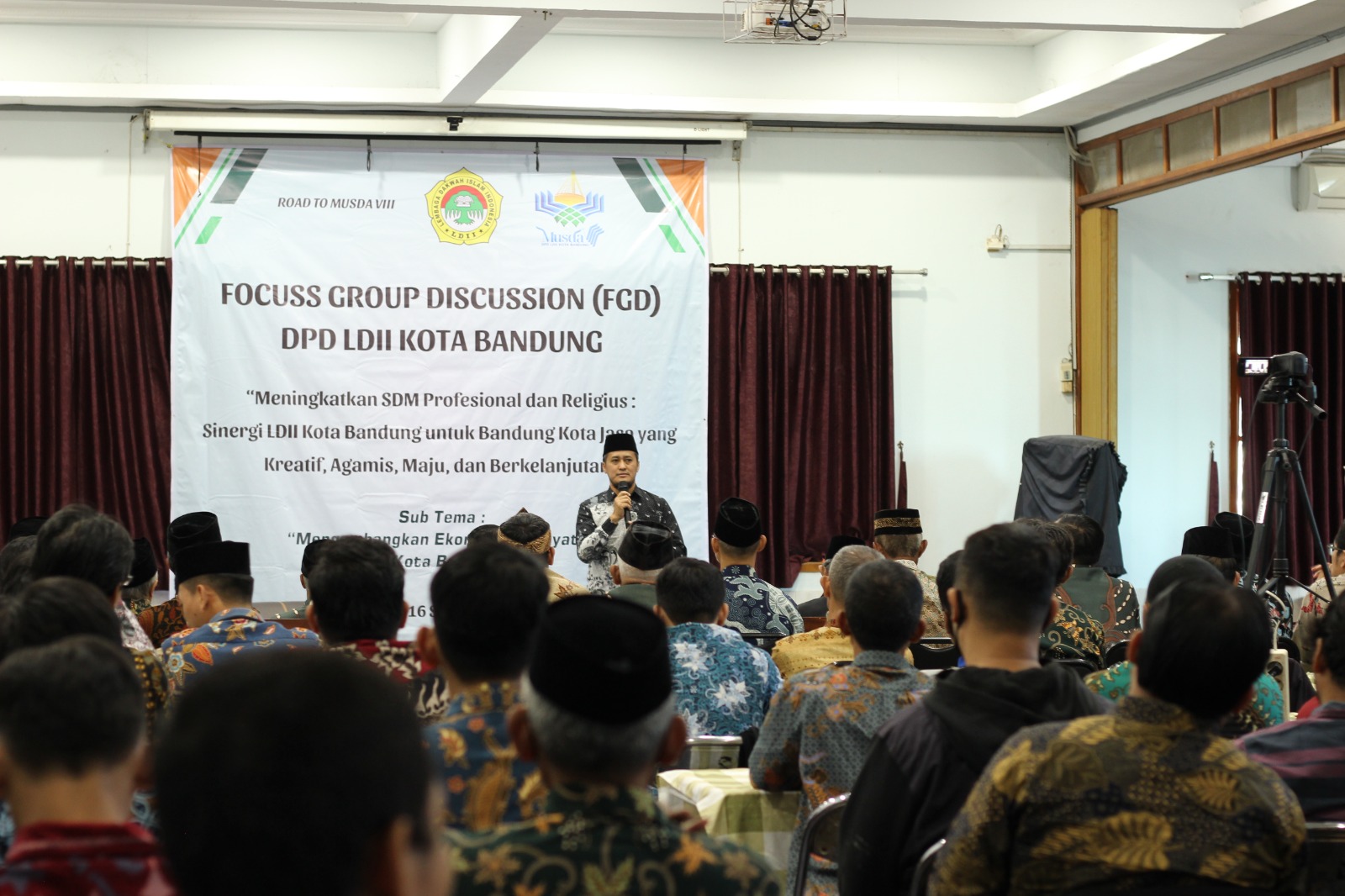 LDII Kota Bandung Gelar FGD Ketiga, Bahas Penguatan Ekonomi Kerakyatan Jelang Musda ke-VIII