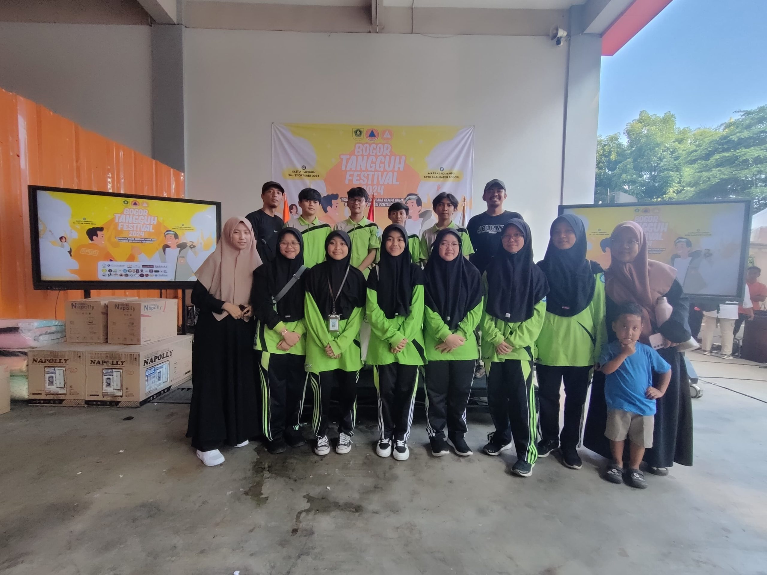 Pondok Schooling Darul Hanafi Ikuti Bogor Tangguh Festival