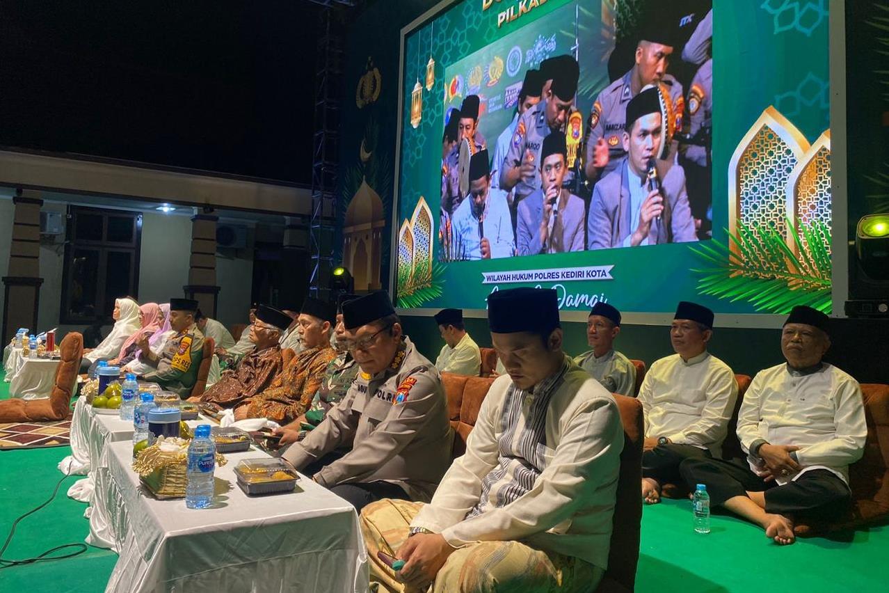 Doa Bersama untuk Pilkada Damai Digelar Polres Kediri Kota