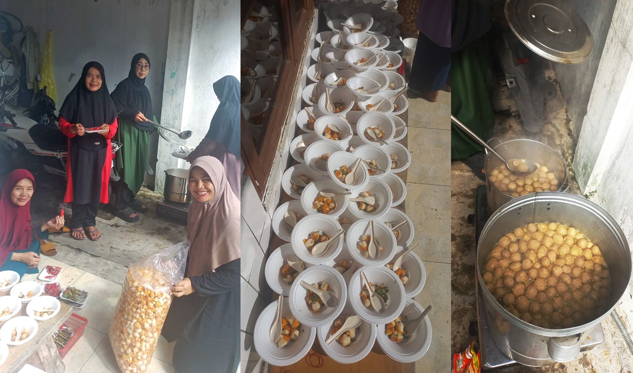 LDII PC Katapang Berbagi 500 Porsi Bakso Gratis untuk Meriahkan Pilkada 2024