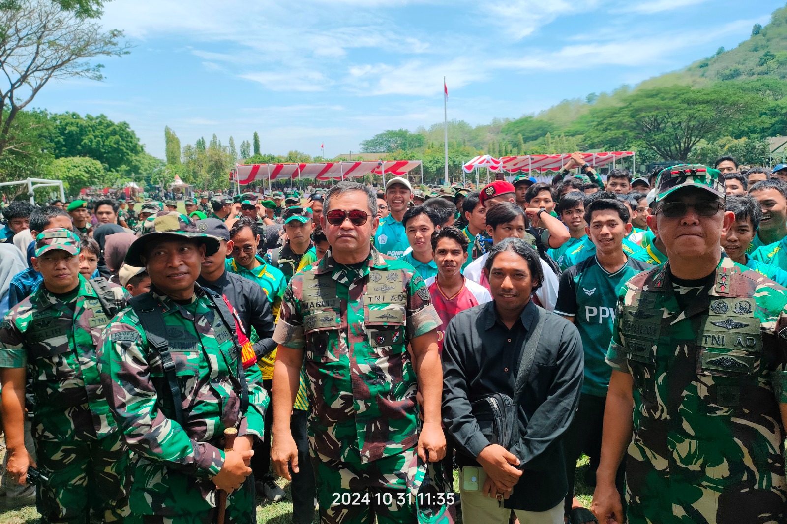 Ponpes Wali Barokah Kediri Apresiasi Program TMMD, Dorong Pembangunan dan Kesejahteraan Desa