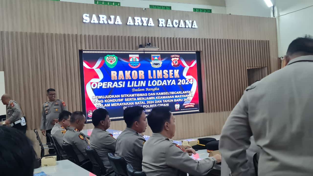 Ketua LDII Cimahi Hadiri Rapat Lintas Sektoral Ops Lilin Lodaya
