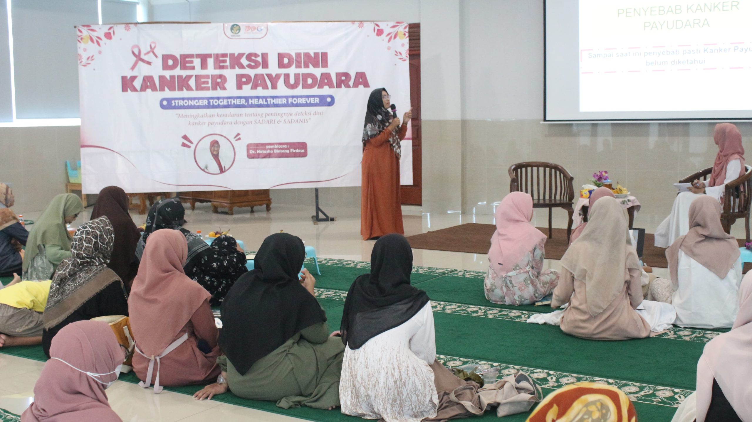 PAC LDII Pabuaran Mekar Gelar Penyuluhan Deteksi Dini Kanker Payudara