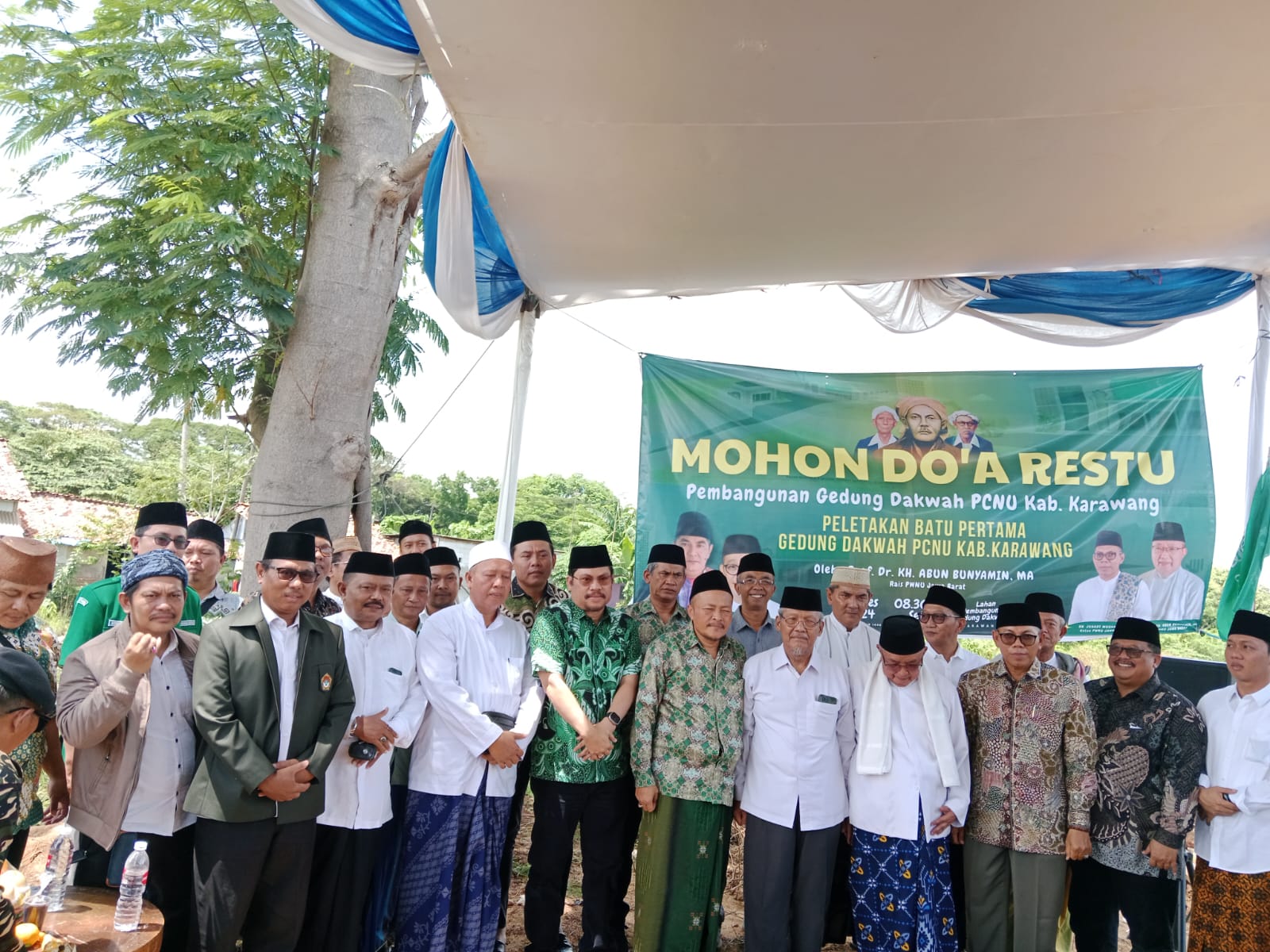 LDII Karawang Dukung Pembangunan Gedung Dakwah PC NU Tingkatkan Sinergi