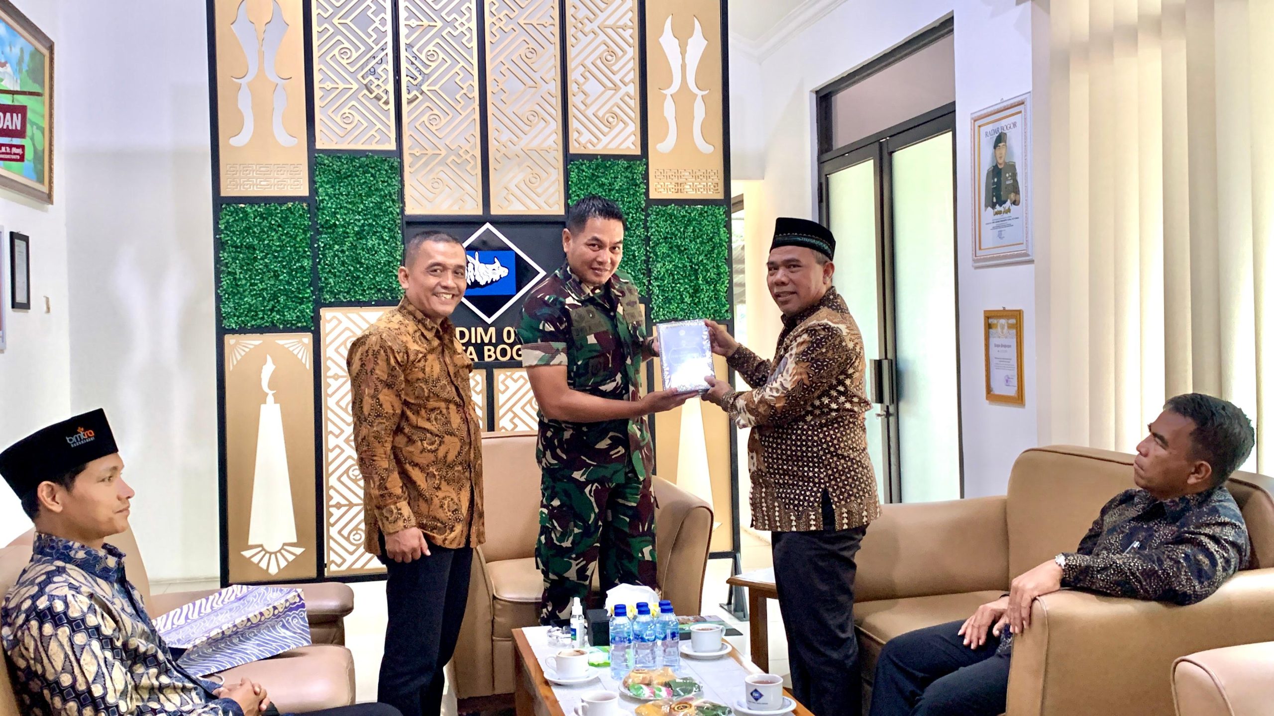 Audiensi LDII dan Kodim 0606 Bogor, Perkuat Kolaborasi Strategis