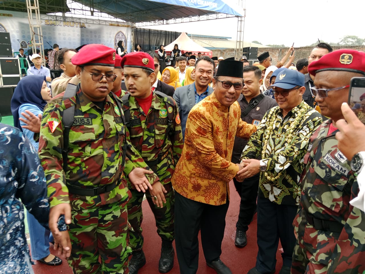 Ketua LDII Karawang Dukung SMK 3 Muhammadiyah Tingkatkan Pendidikan Kejuruan