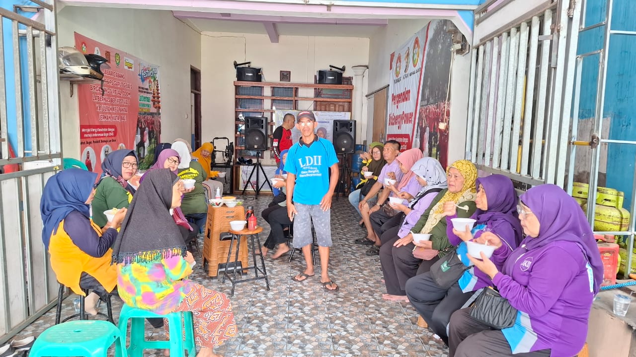 LDII Sukamenteri Gelar Jumsih, Wujud Nyata Kepedulian Kebersihan dan Kebersamaan