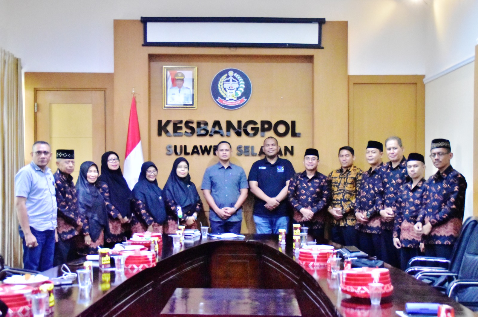 LDII Sulsel Audiensi dengan Kesbangpol, Perkuat Sinergi untuk Kerukunan dan Pembangunan
