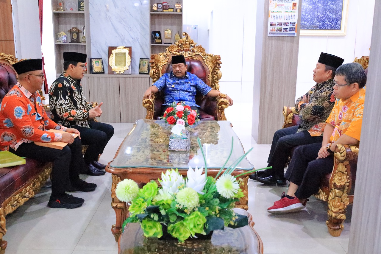 LDII Bengkulu Audiensi dengan Wagub, Siap Dukung Pembangunan dan Kesejahteraan