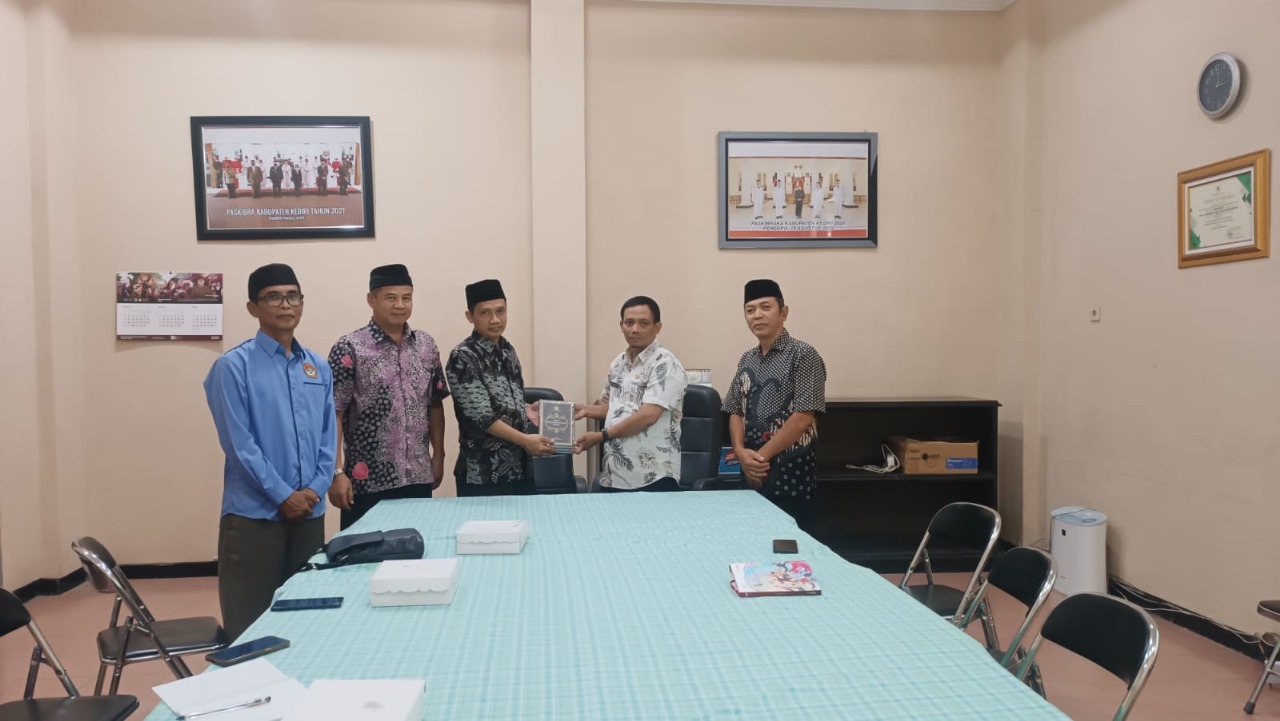 LDII Kediri Silaturahim ke Kesbangpol, Bahas Peran Ormas dalam Wawasan Kebangsaan