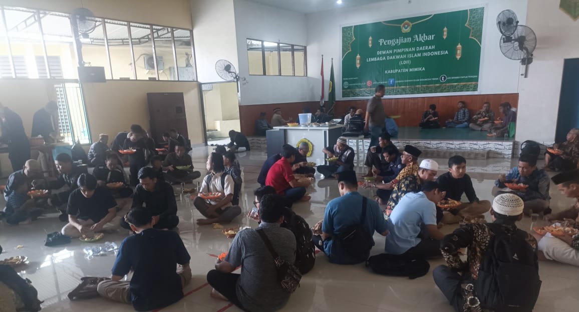 LDII Mimika Gelar Pengajian Akbar dan Halal Bihalal, Warga Padati Lokasi
