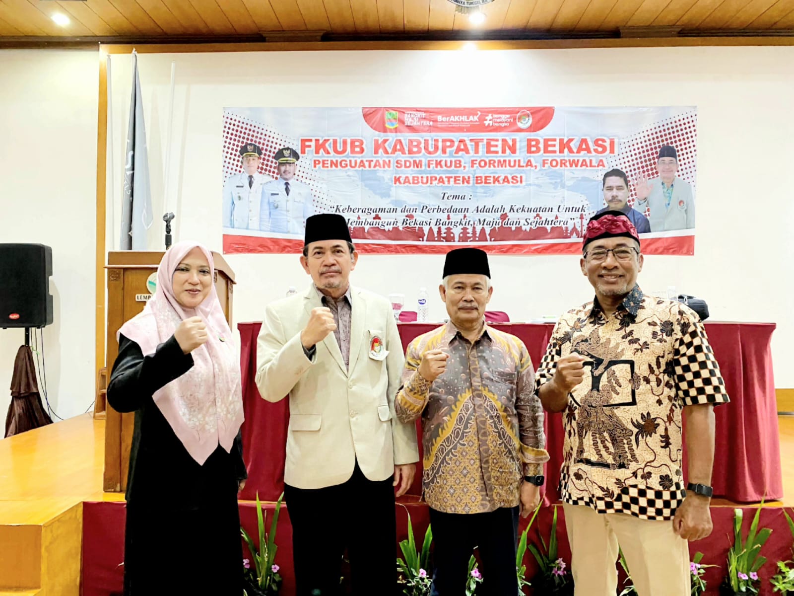 LDII Bekasi Ikut Perkuat Kerukunan Umat Beragama di Lembah Ciater