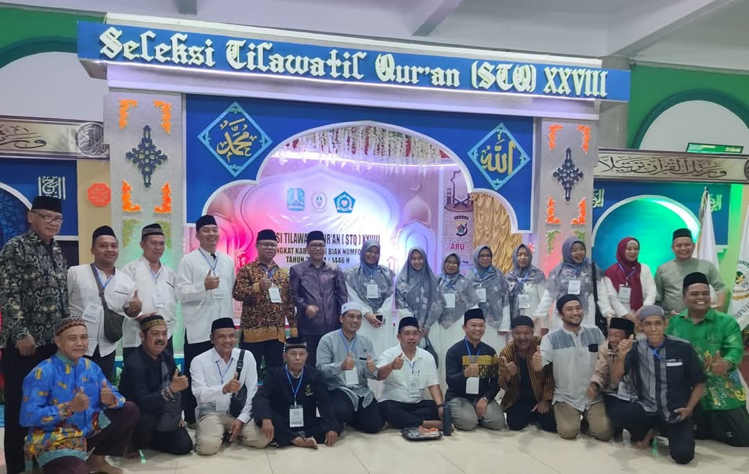 Ketua LDII Biak Pimpin STQ XXVIII, Bupati Resmi Tutup Acara