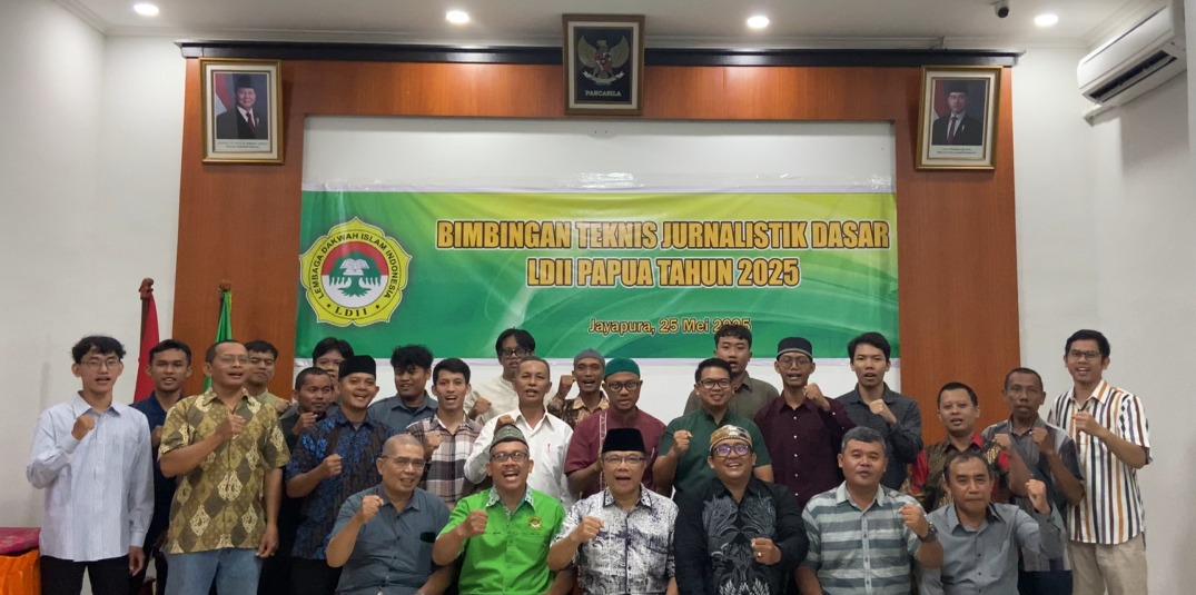 LDII Papua Gelar Bimtek Jurnalistik, Cetak Kader Publikator Daerah