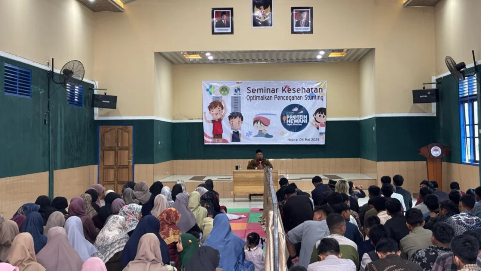 LDII Nabire Ajak Ratusan Remaja Cegah Stunting Lewat Seminar Kesehatan