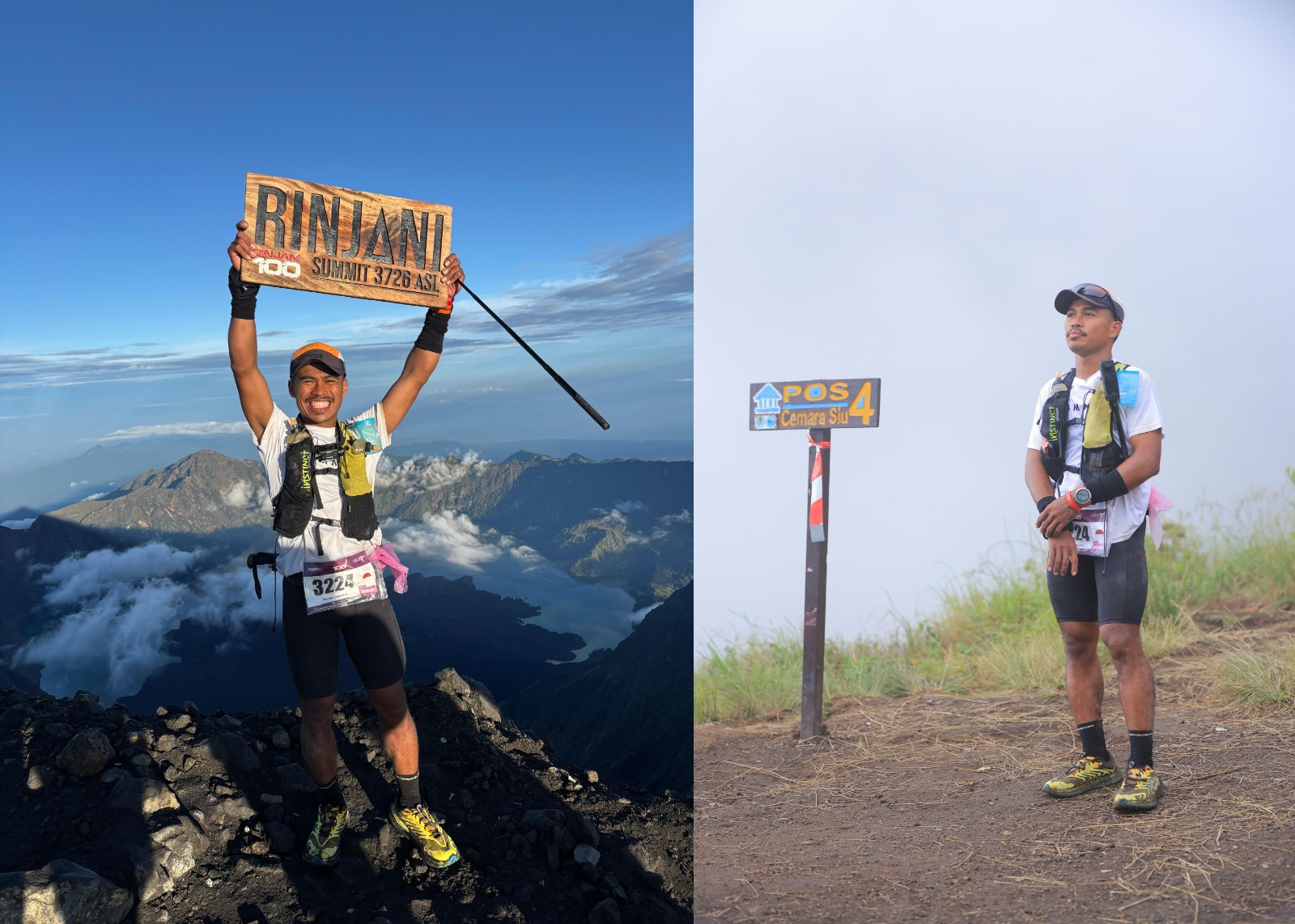 Nurdin Saputro, Remaja LDII Maros, Raih Juara 3 di Rinjani 100