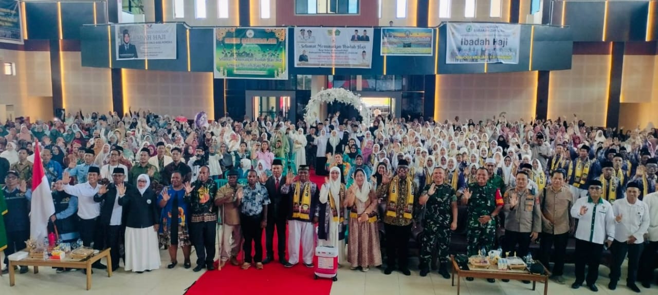 149 Jamaah Haji Mimika Dilepas, Pengurus LDII Hadiri Momen Khidmat