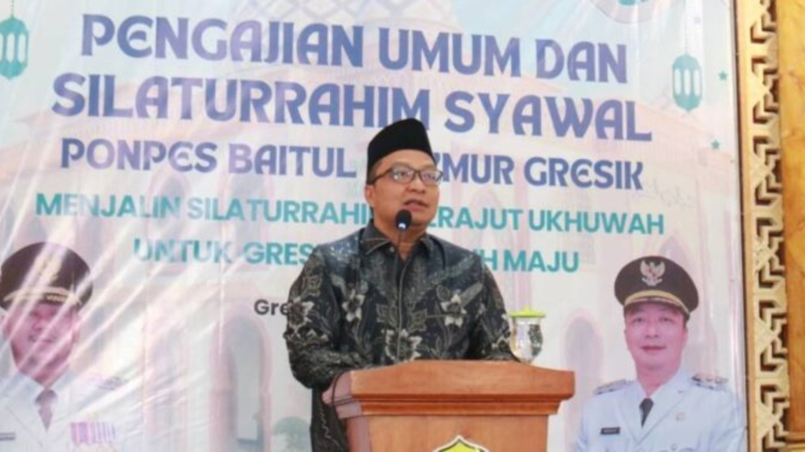 LDII Gresik Gelar Silaturahim Syawal, Wabup Ajak Warga Dukung Pembangunan