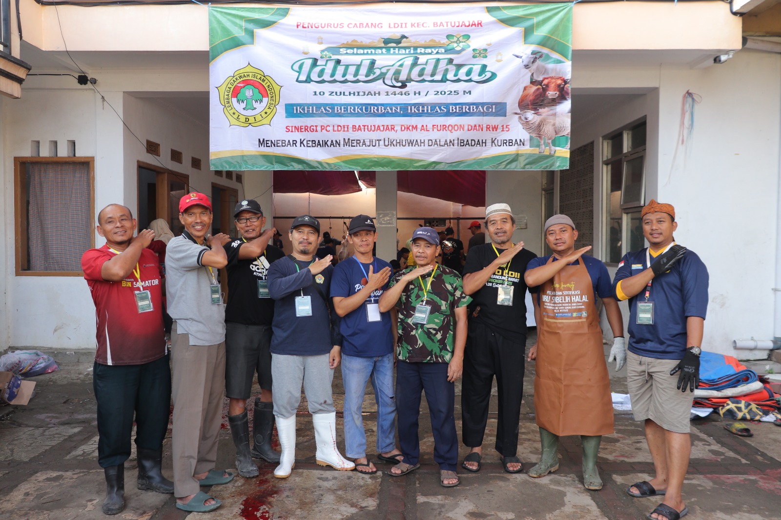 LDII Batujajar Kurban 12 Hewan, Libatkan RW dan Kader Masyarakat
