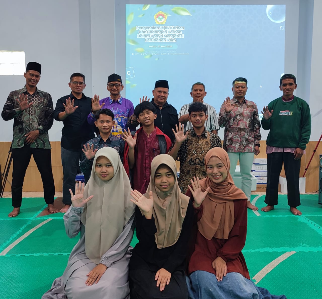 LDII Garut Ikuti Webinar Perubahan Iklim, Bahas Jejak dan Cadangan Karbon