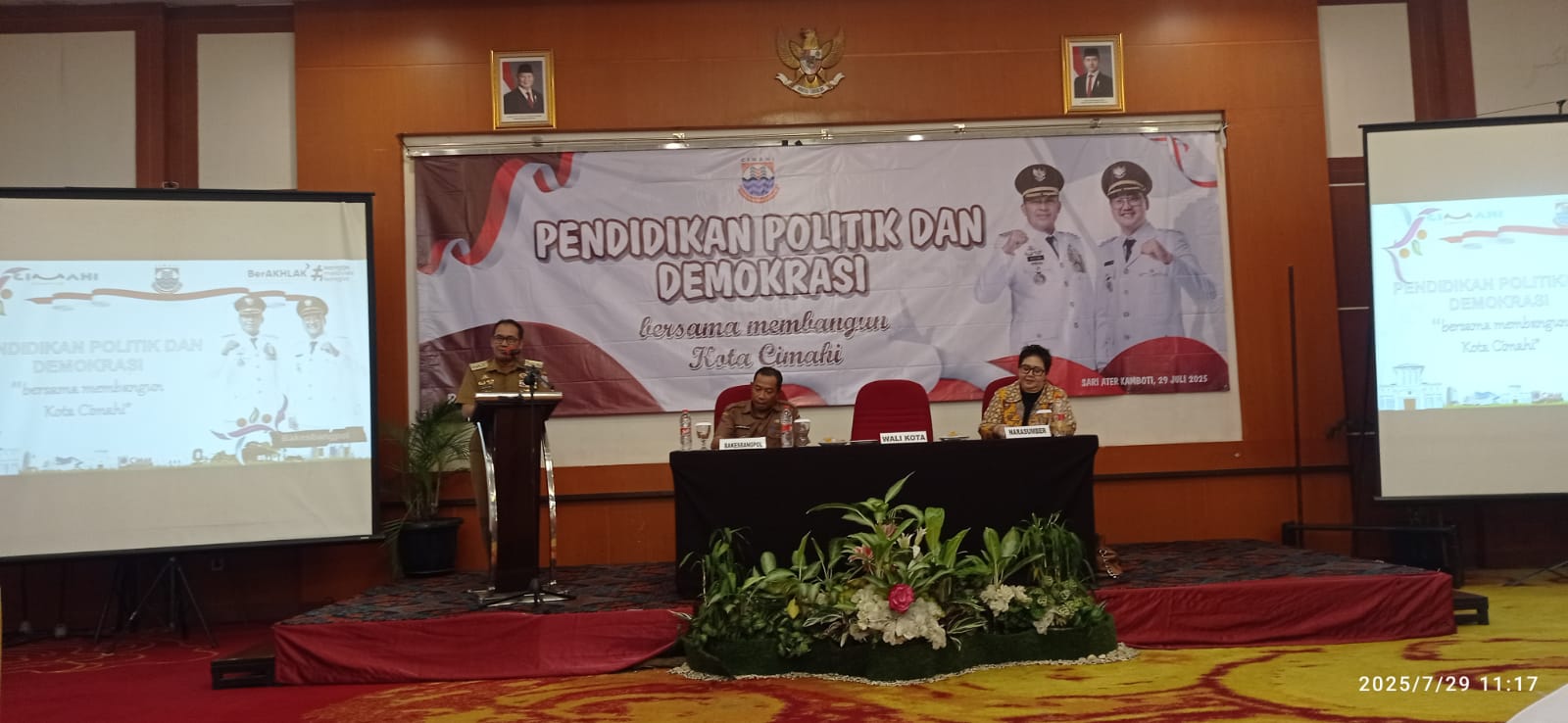LDII Cimahi Tegaskan Pentingnya Politik Berwawasan Kebangsaan di Hadapan Kesbangpol