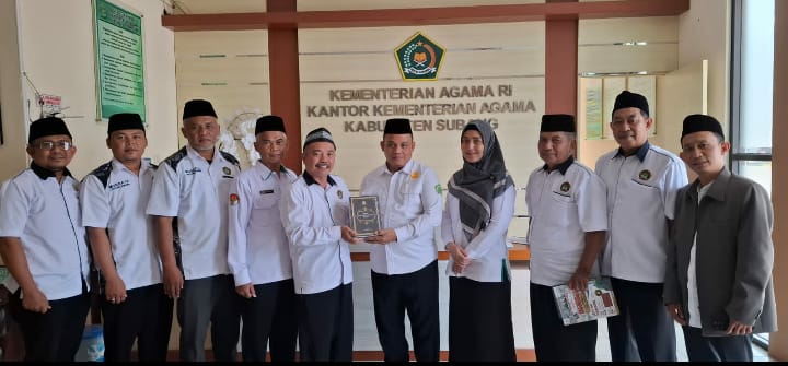 LDII Kabupaten Subang Silaturahmi ke Kemenag, Bahas Pengabdian dan Etika Da’wah