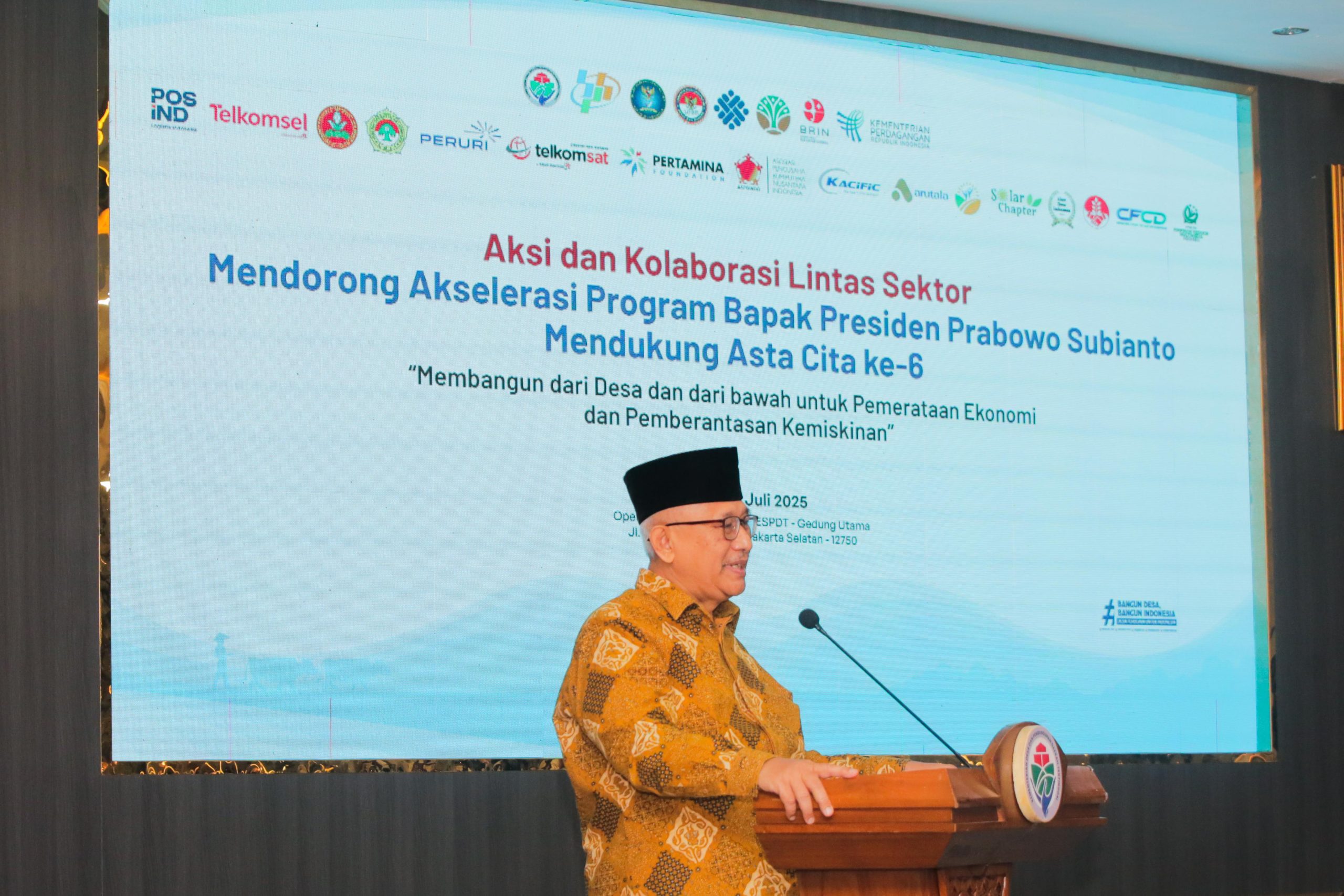 LDII dan Kemendes PDTT Teken MoU, Dukung Asta Cita Prabowo Bangun Desa