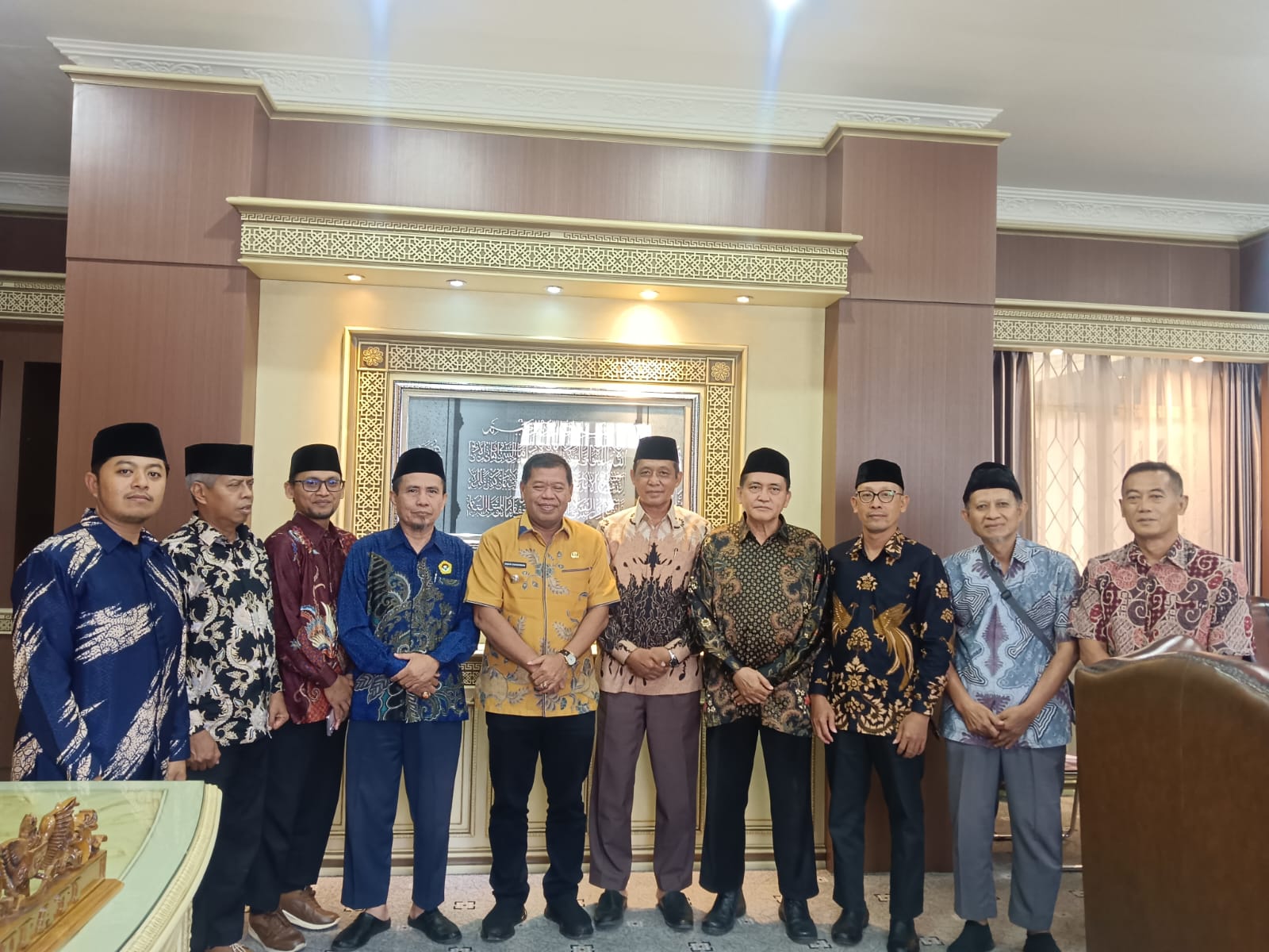 LDII Majalengka Laporkan Program Go Green, Bupati Dukung Penuh